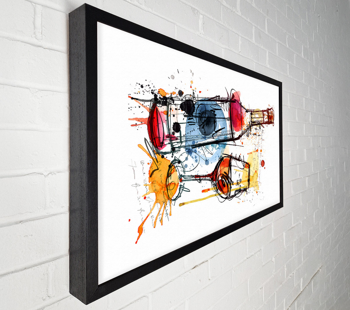 Wine Party Canvas Wall Art