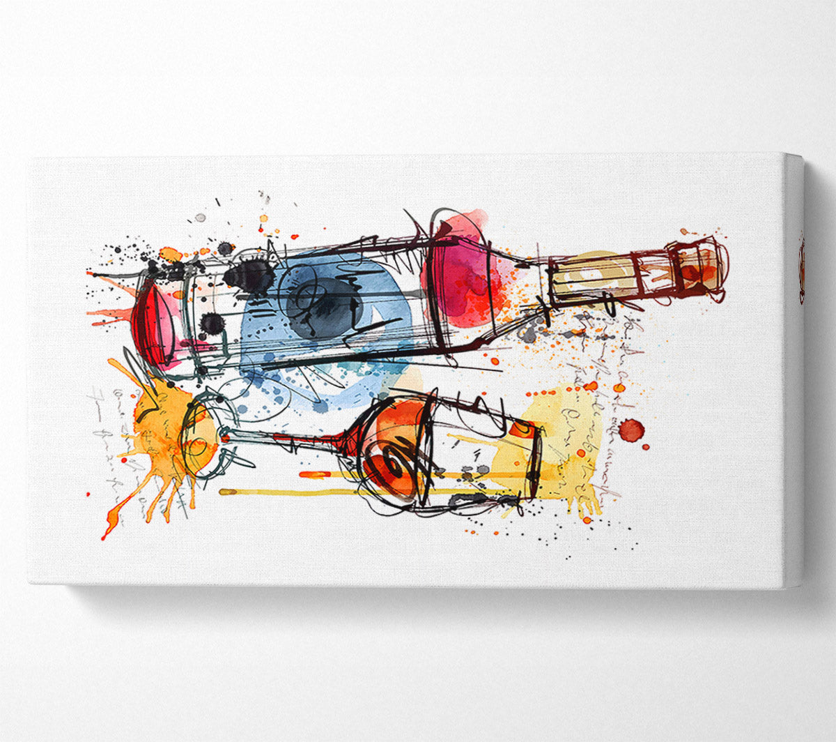 Wine Party Canvas Wall Art
