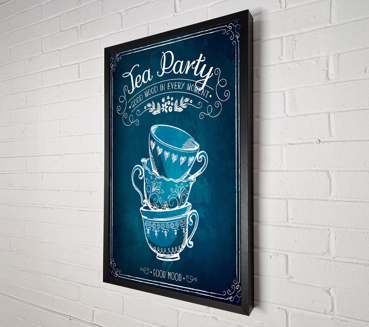 Tea Party 1 Canvas Wall Art