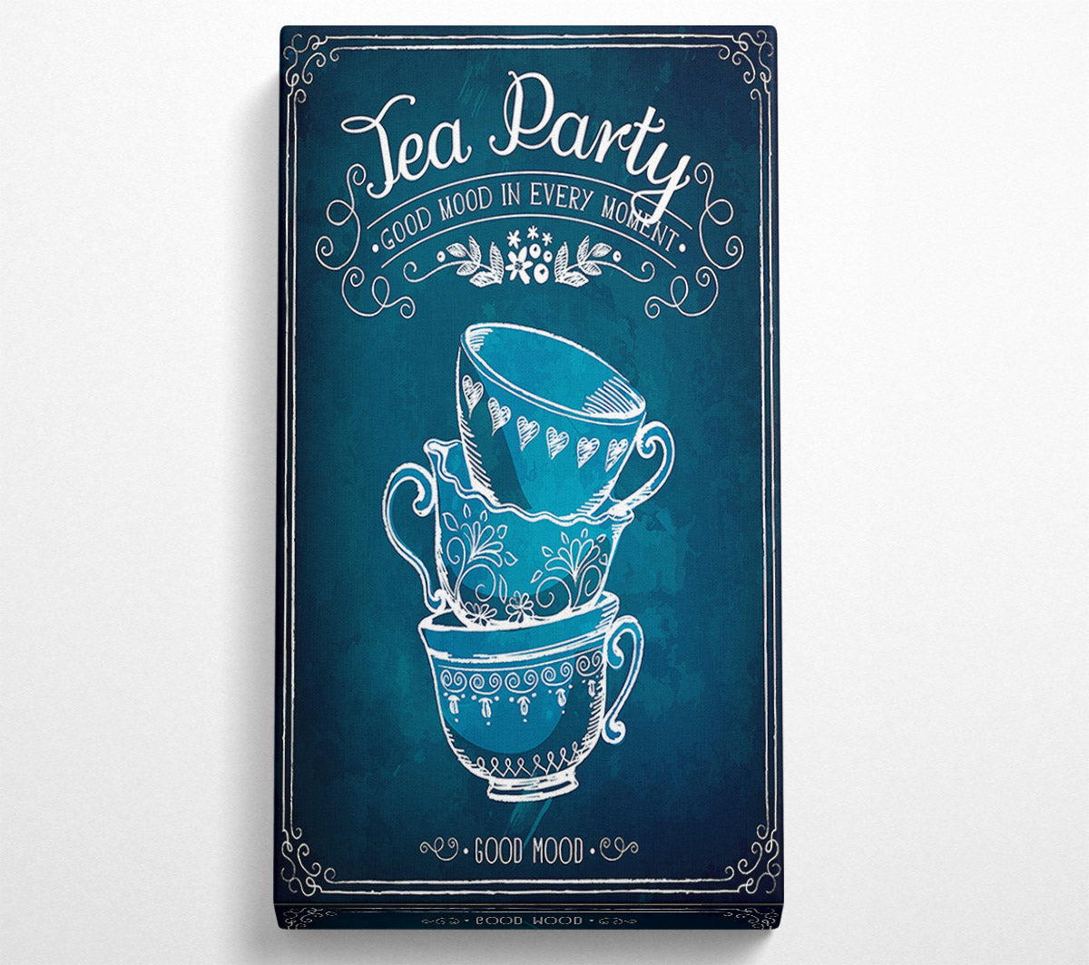 Tea Party 1 Canvas Wall Art