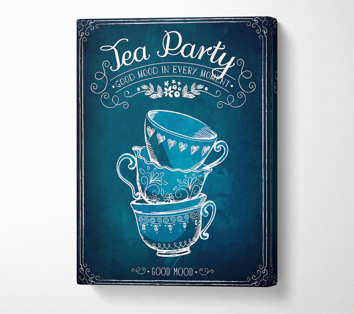 Tea Party 1 Canvas Wall Art