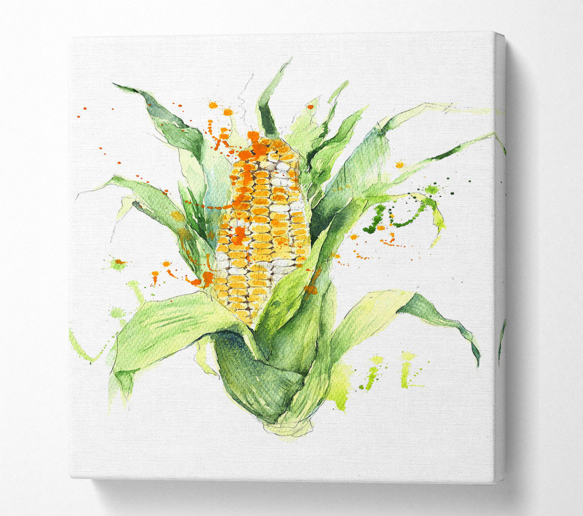 Sweetcorn 2 Canvas Wall Art