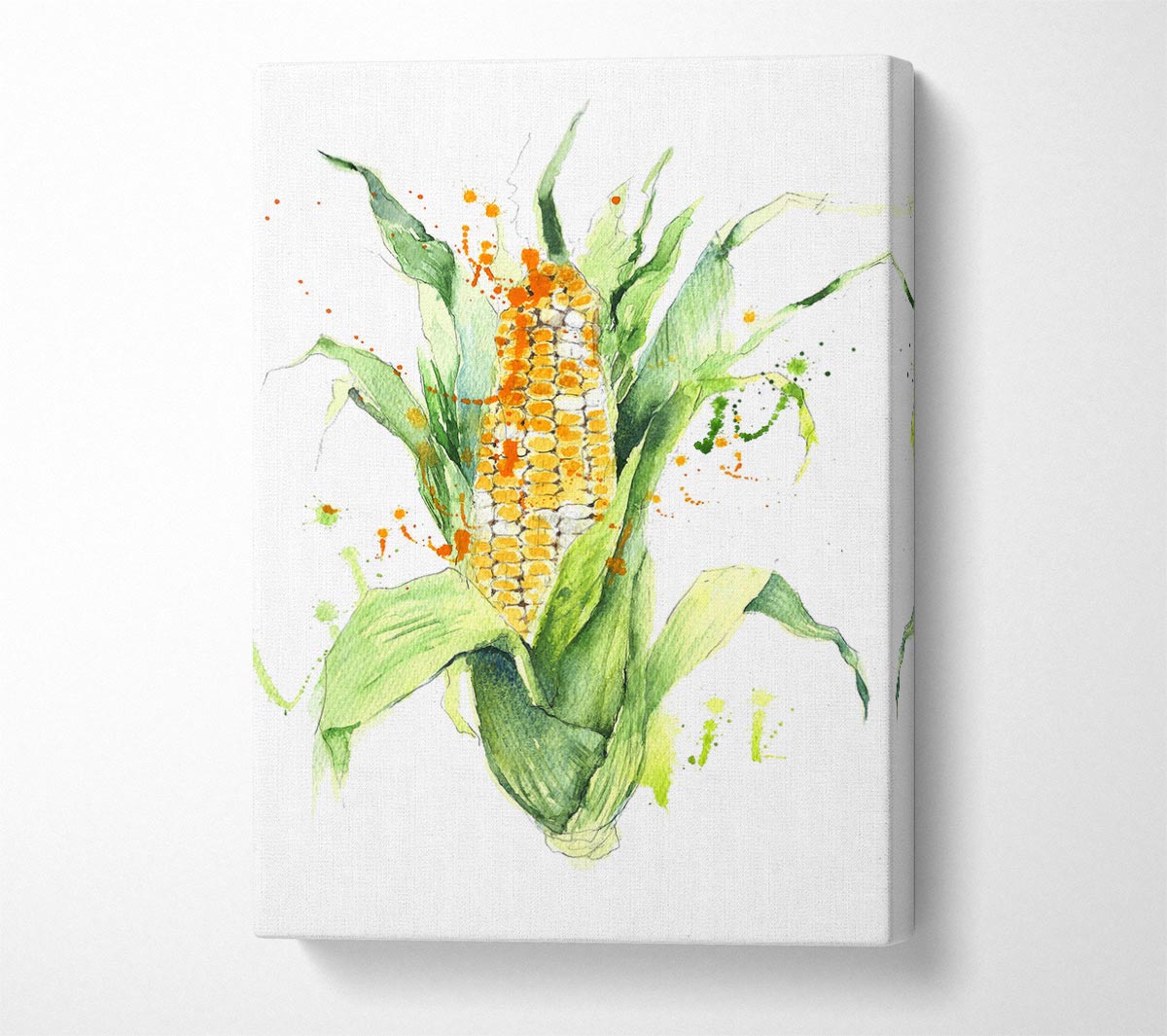Sweetcorn 2 Canvas Wall Art