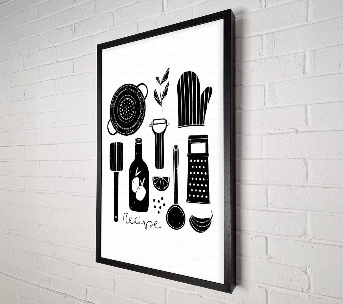 Utensils 3 Canvas Wall Art