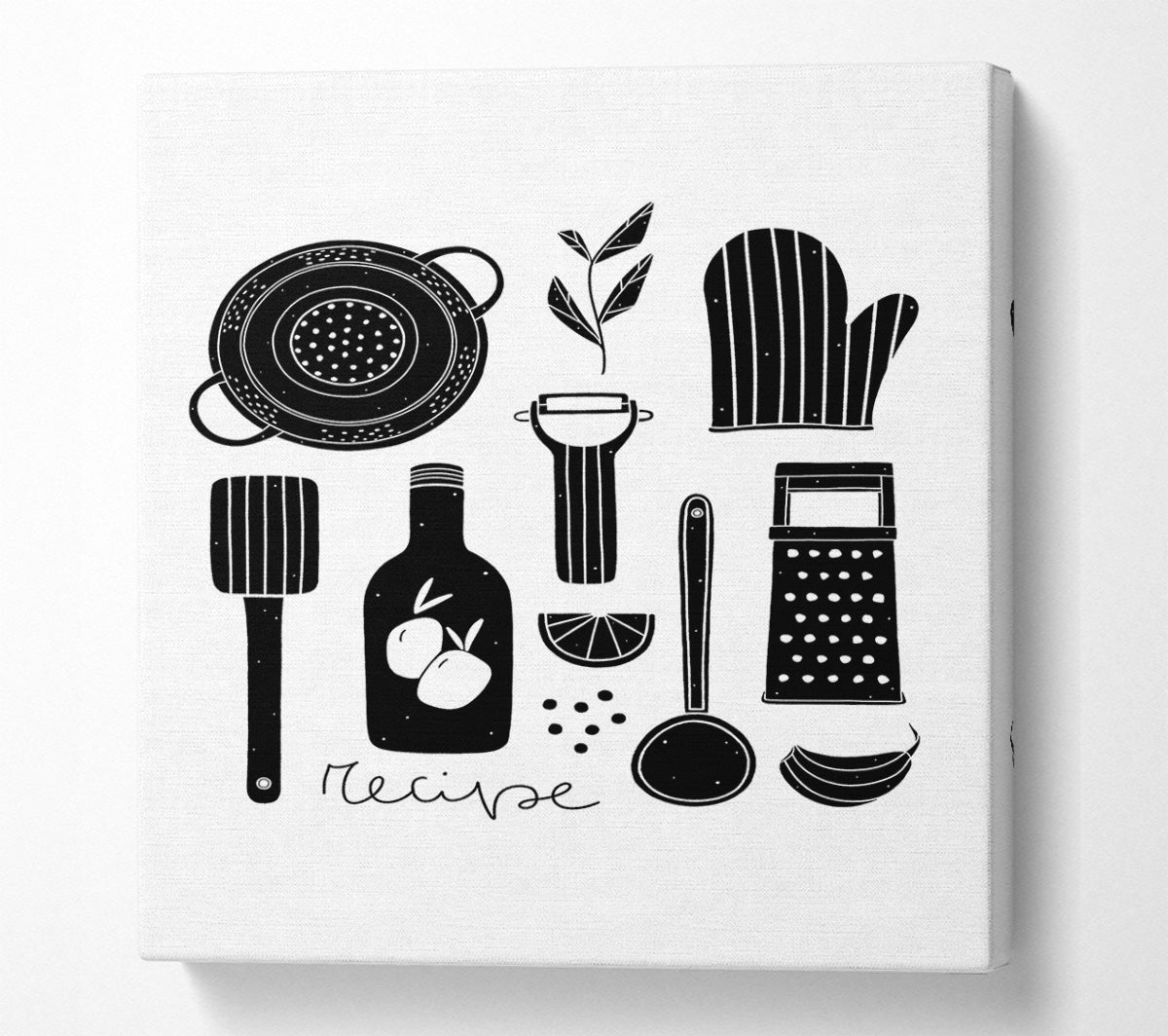 Utensils 3 Canvas Wall Art