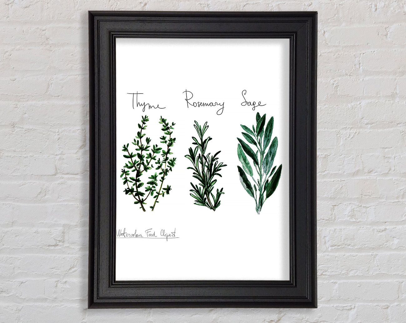 Herb Selection 3 Framed Print