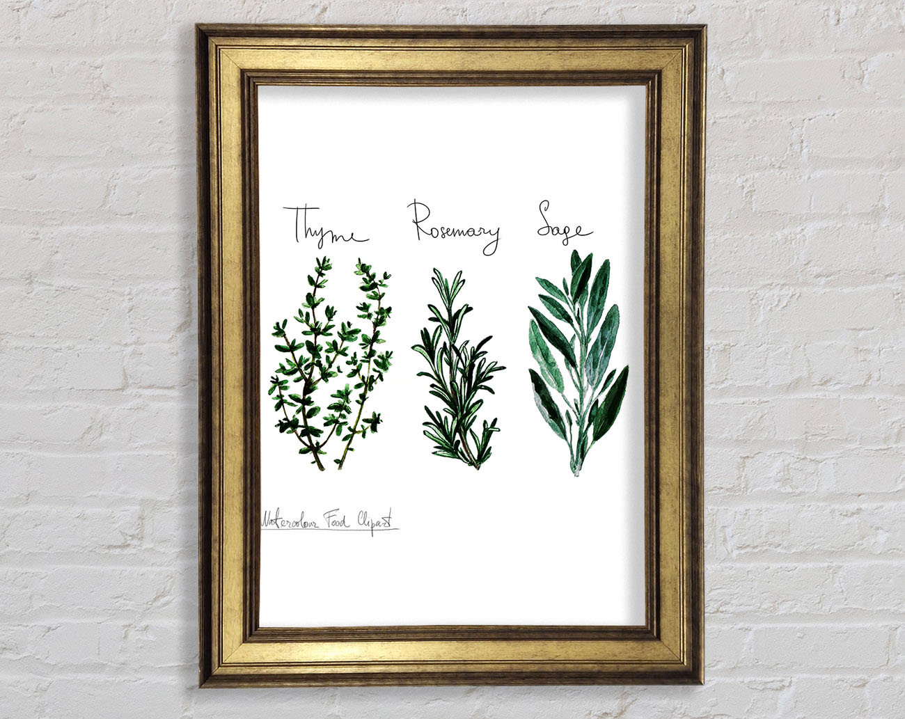 Herb Selection 3 Framed Print