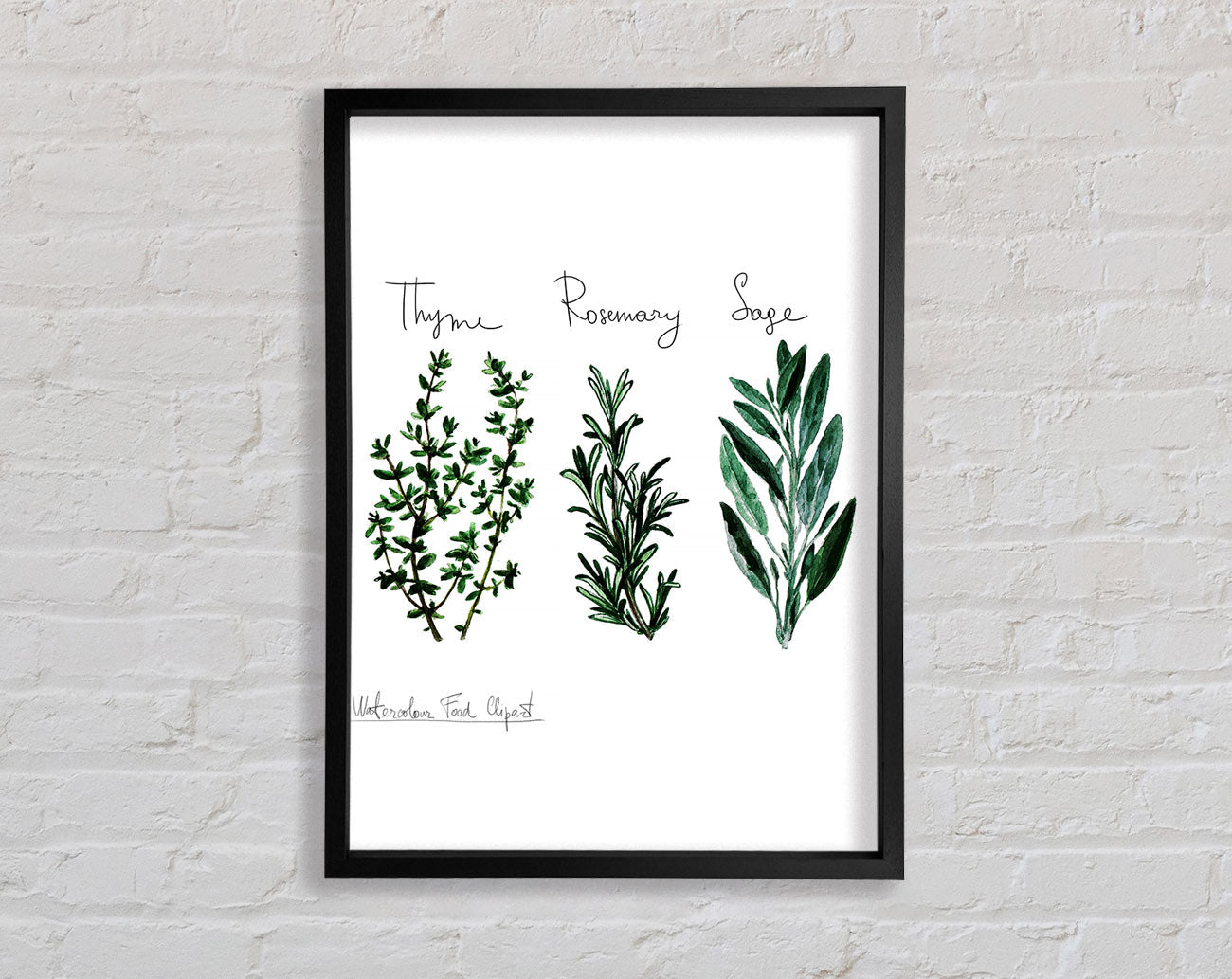 Herb Selection 3 Framed Print