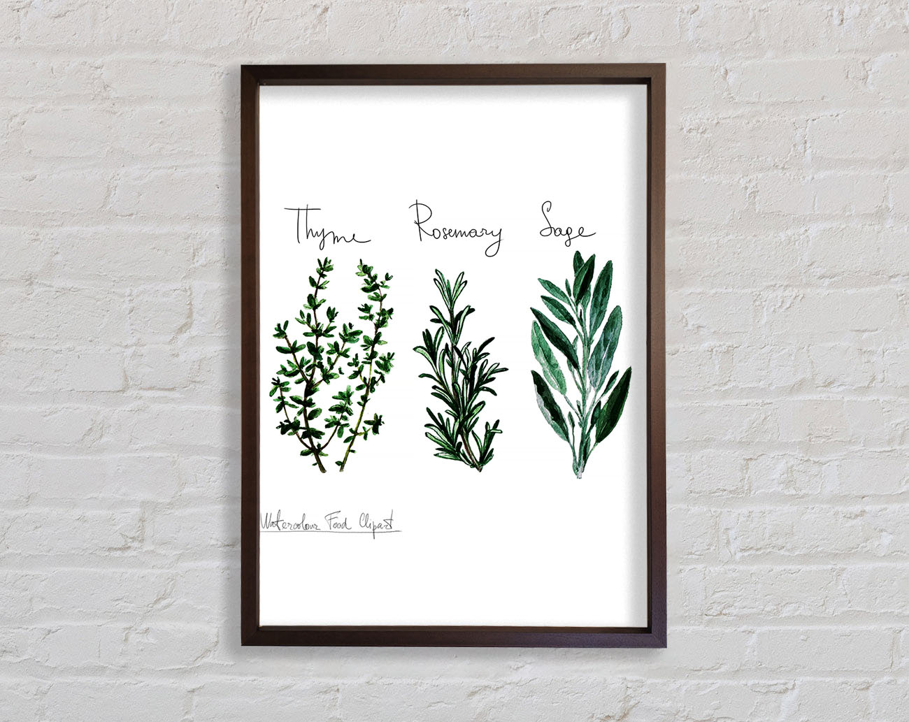 Herb Selection 3 Framed Print