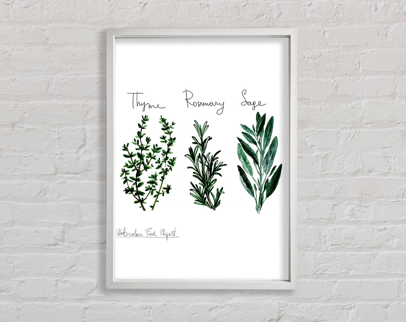 Herb Selection 3 Framed Print