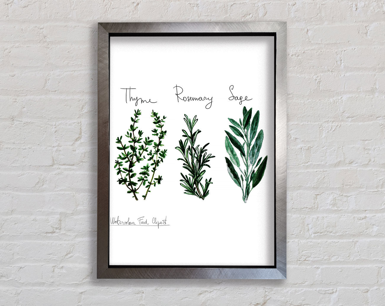 Herb Selection 3 Framed Print