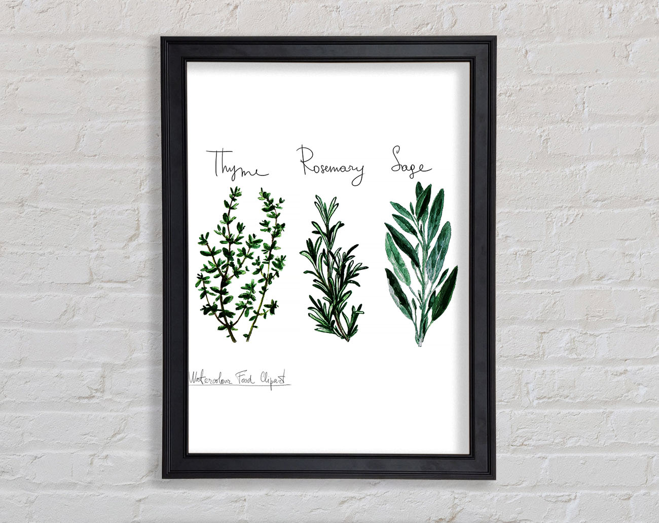Herb Selection 3 Framed Print