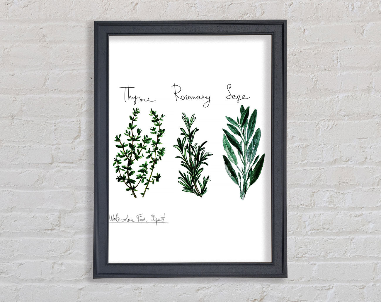 Herb Selection 3 Framed Print