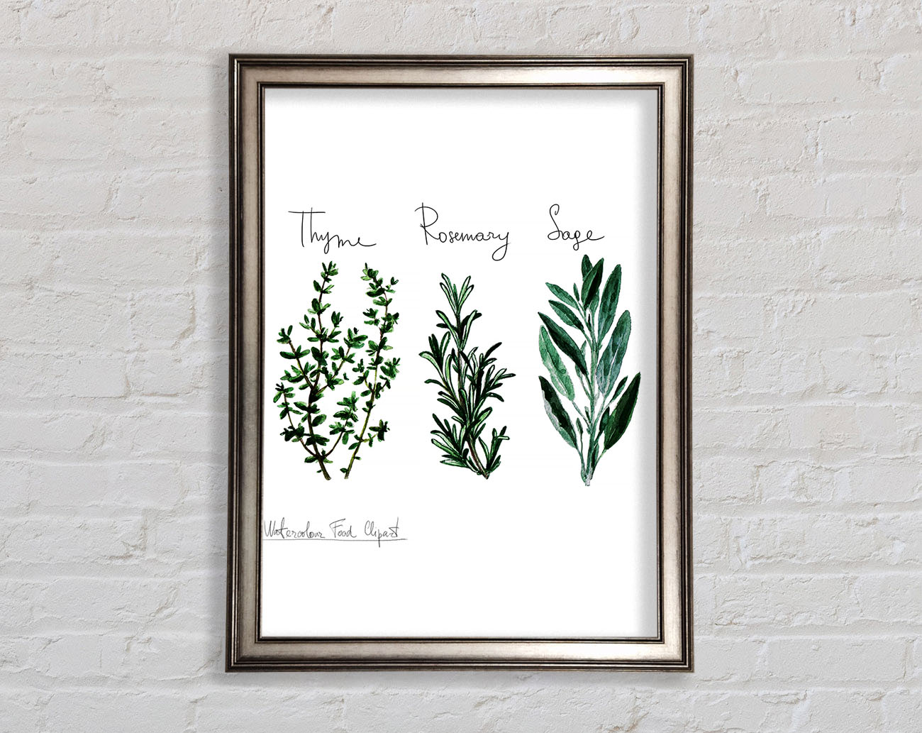 Herb Selection 3 Framed Print