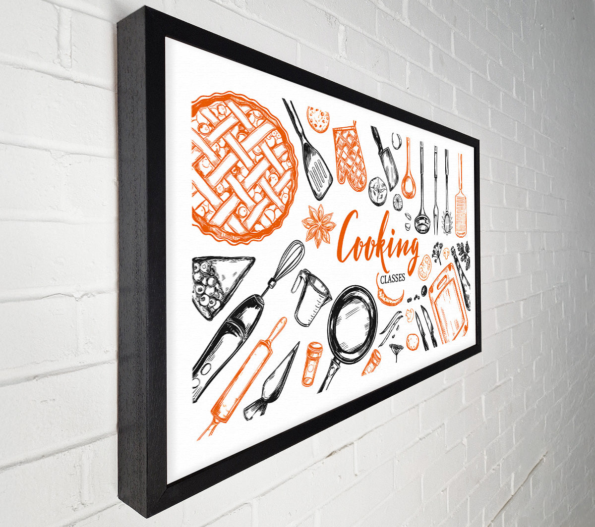 Utensils 7 Canvas Wall Art