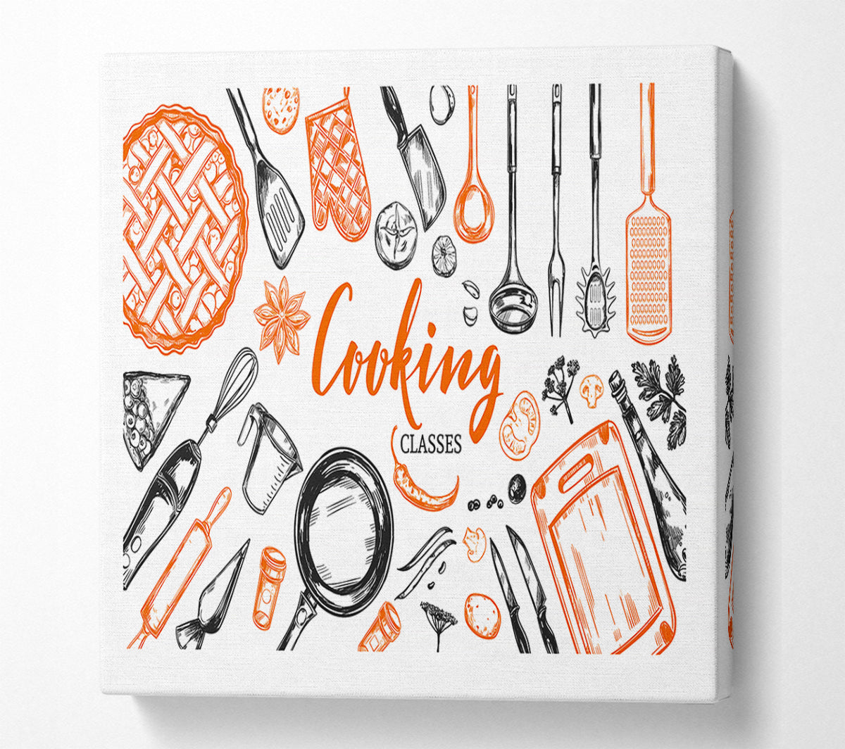 Utensils 7 Canvas Wall Art