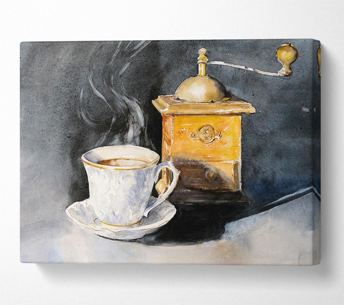 Coffee Grinder Canvas Print