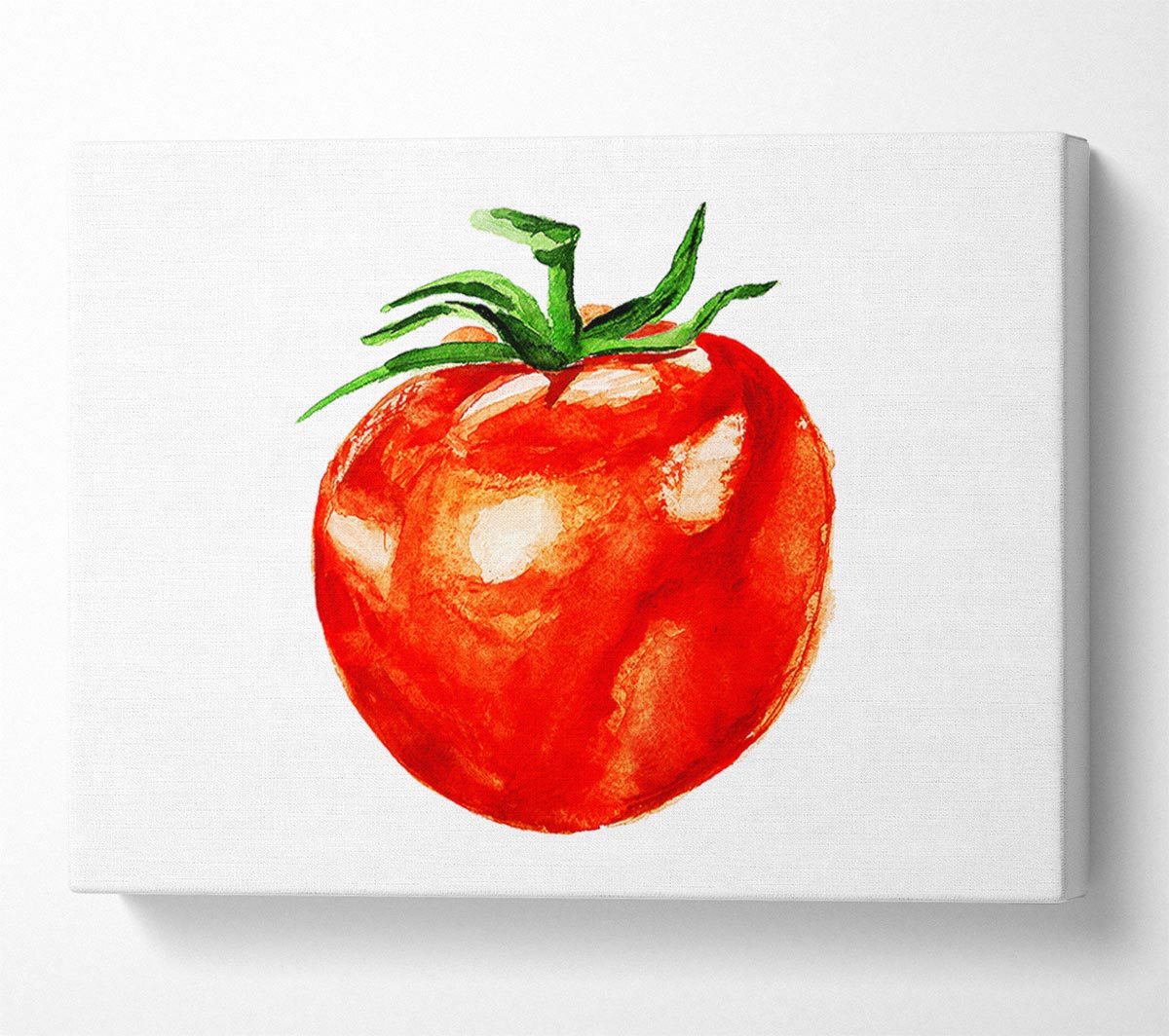 Single Tomato Canvas Wall Art
