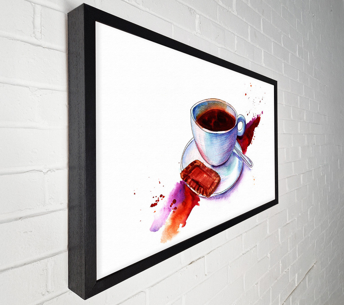 Tea And Biscuits Canvas Wall Art