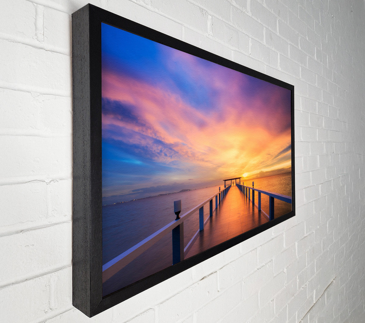The Perfect Sunset Canvas Wall Art