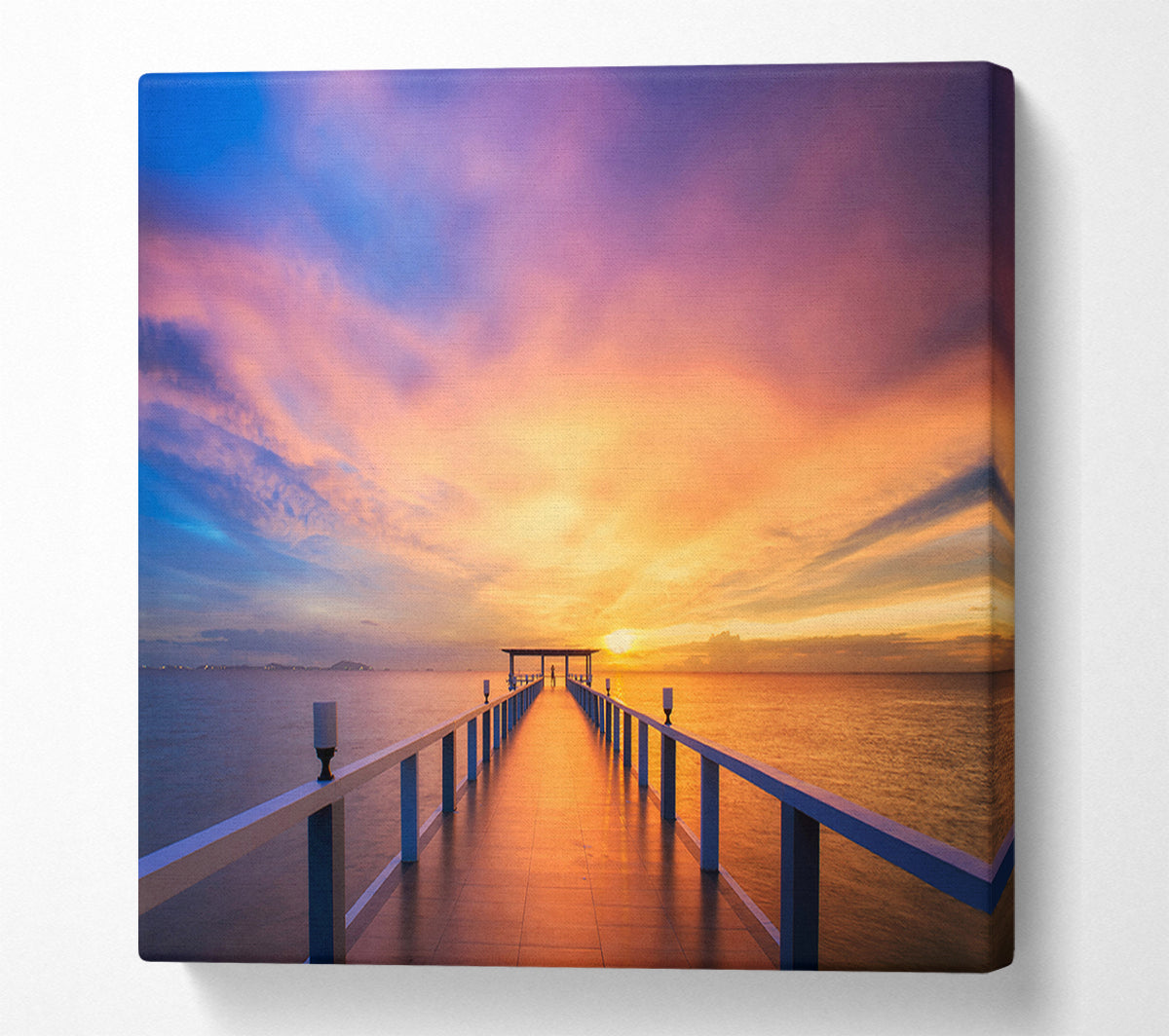 The Perfect Sunset Canvas Wall Art