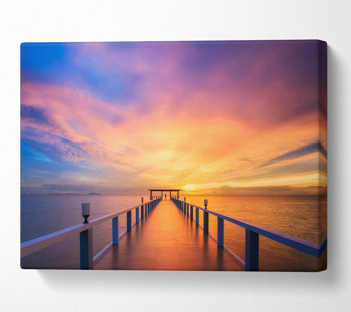 The Perfect Sunset Canvas Wall Art