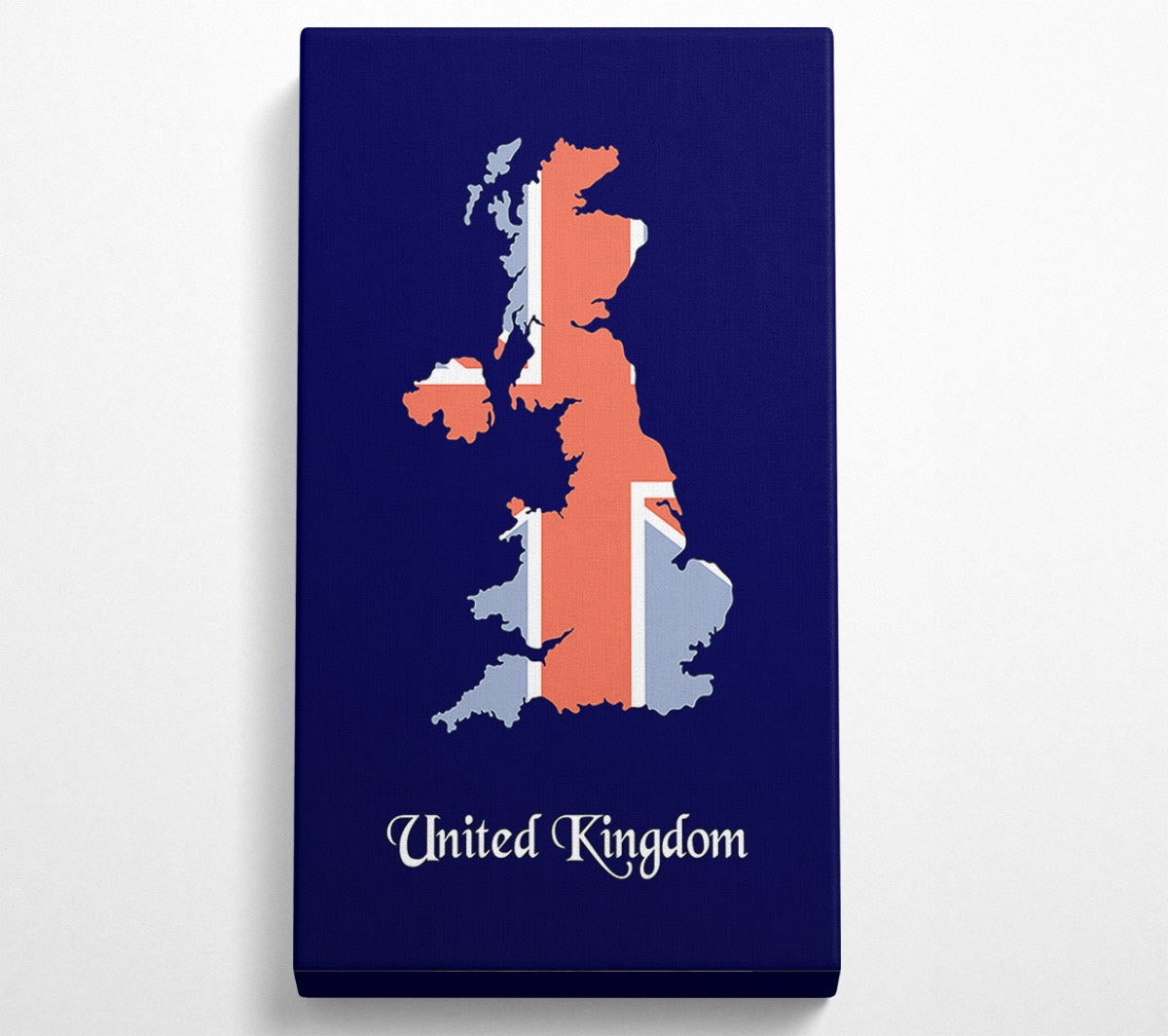 United Kingdom Flag 1 Canvas Wall Art