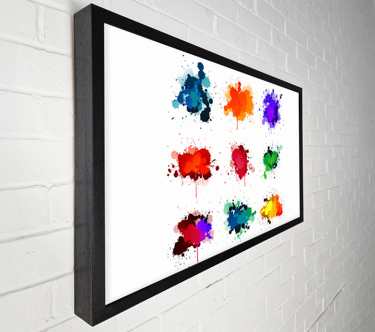 Chakra Colours 2 Canvas Wall Art