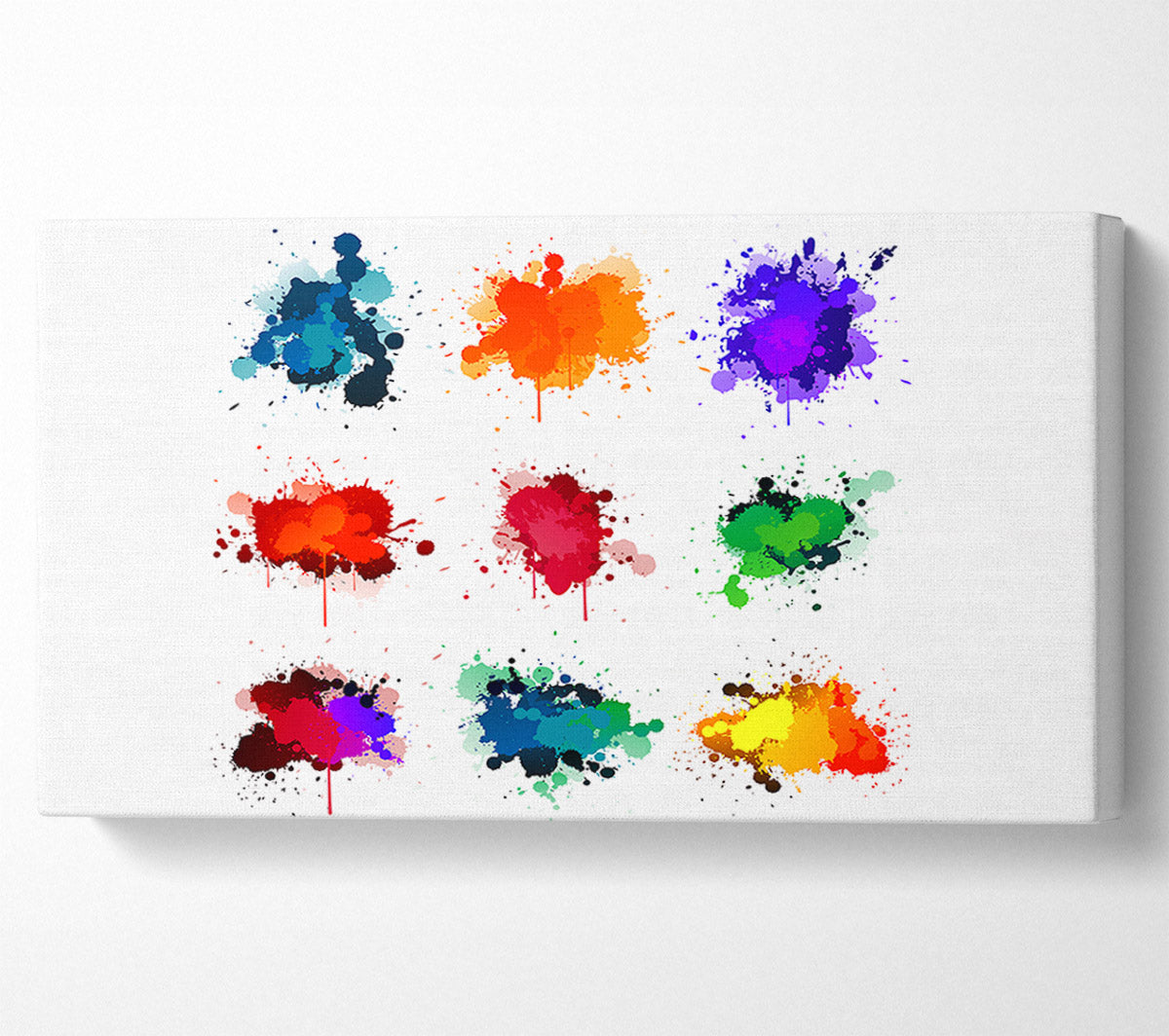 Chakra Colours 2 Canvas Wall Art