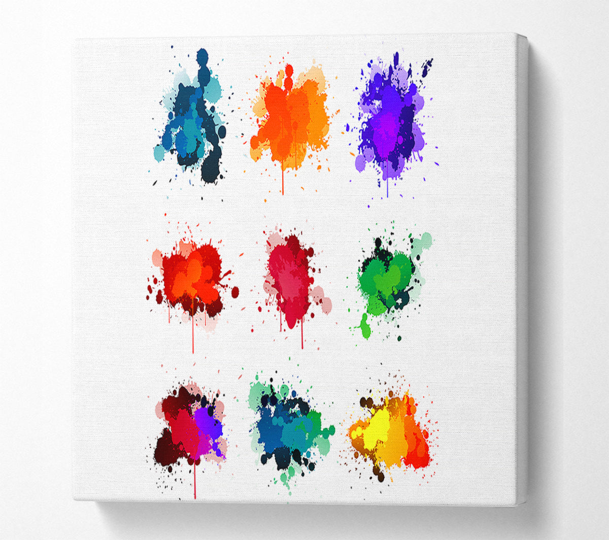 Chakra Colours 2 Canvas Wall Art