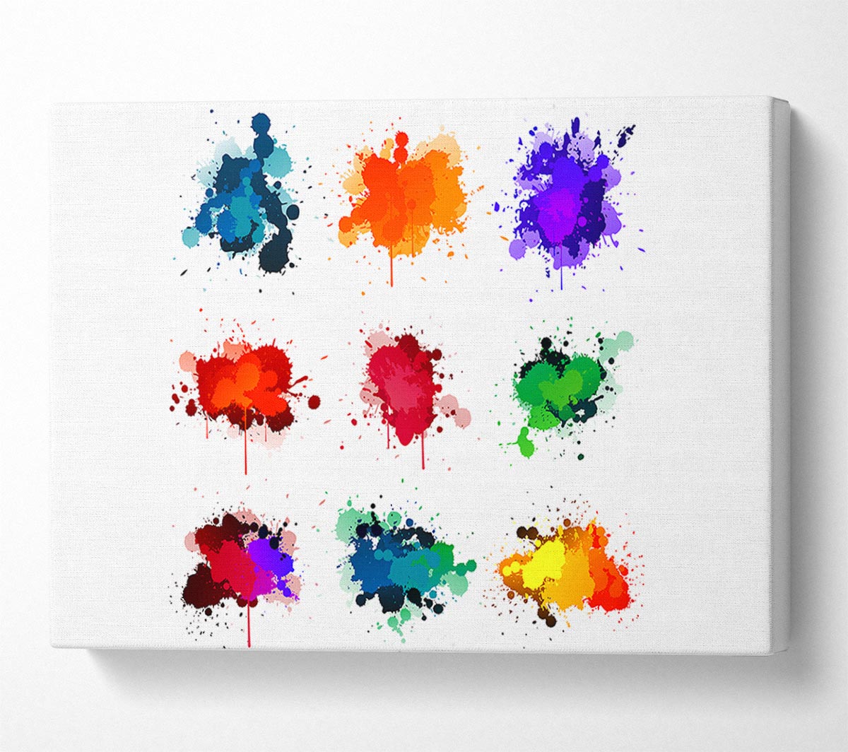 Chakra Colours 2 Canvas Wall Art