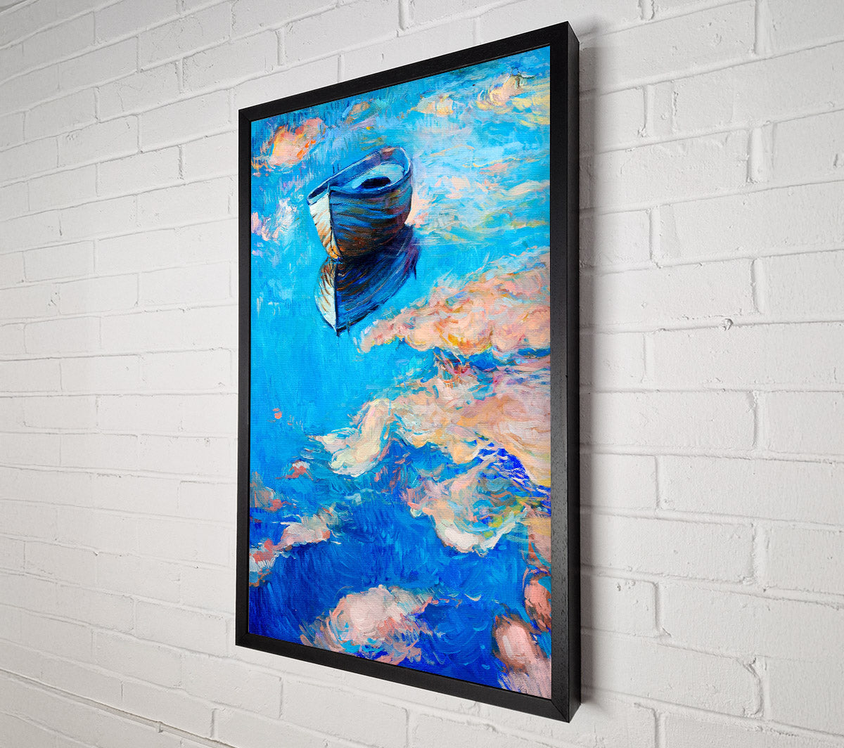 Reflections In The River Canvas Wall Art