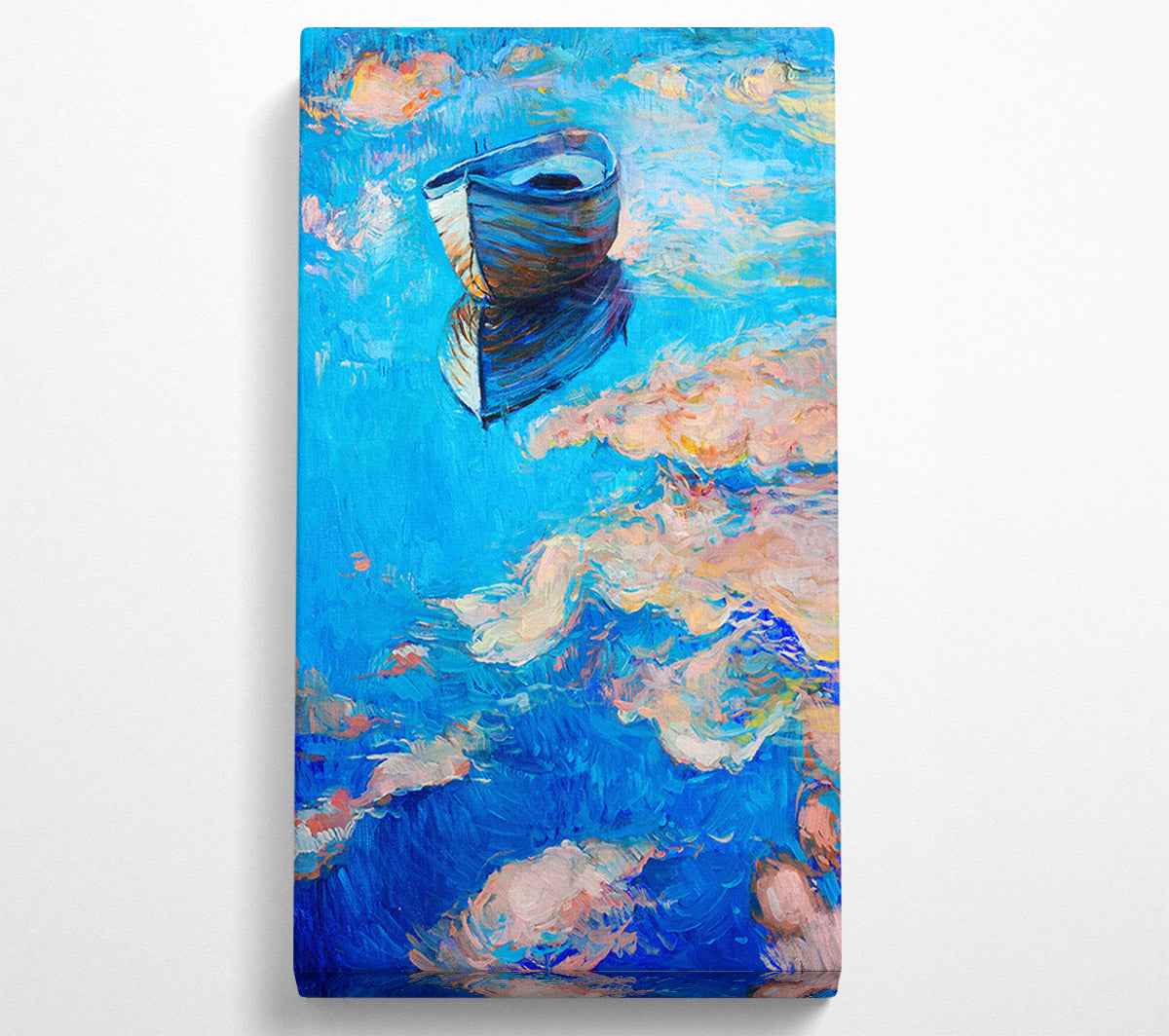 Reflections In The River Canvas Wall Art