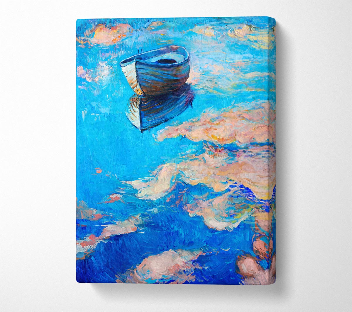 Reflections In The River Canvas Wall Art