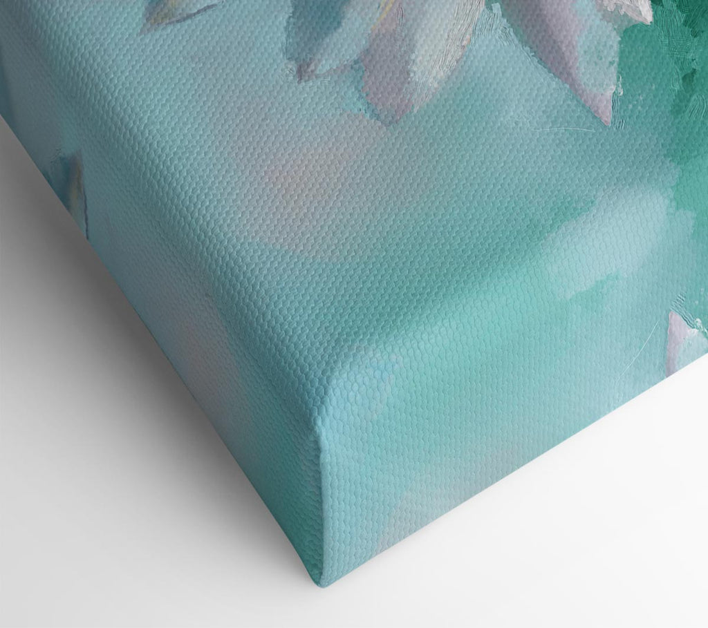 Water Lily Canvas Wall Art