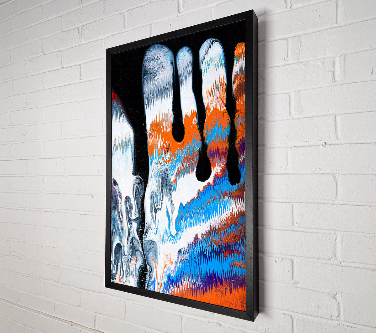 Sound waves 1 Canvas Wall Art