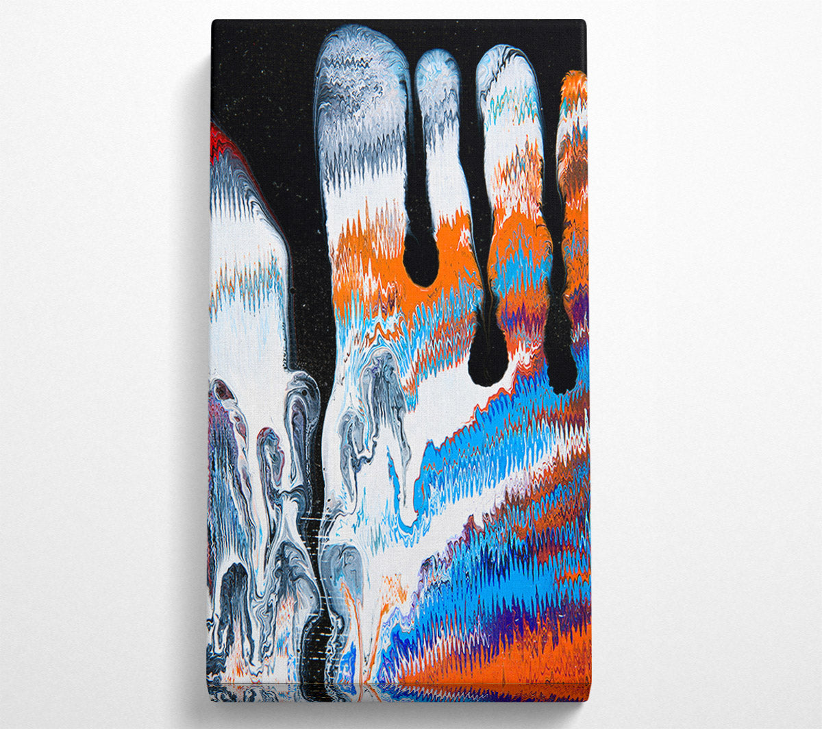 Sound waves 1 Canvas Wall Art
