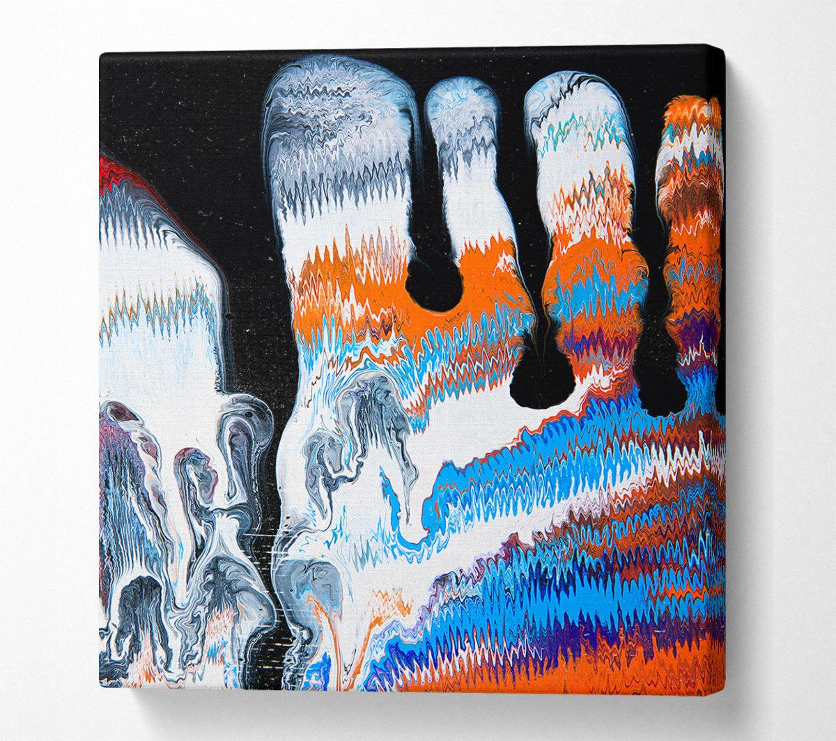Sound waves 1 Canvas Wall Art