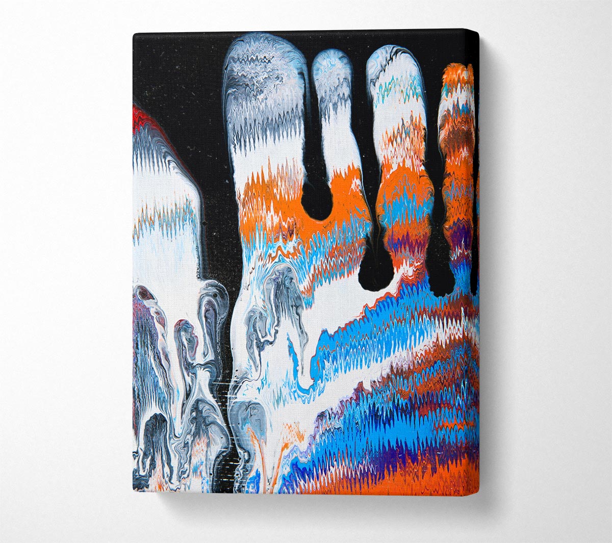 Sound waves 1 Canvas Wall Art
