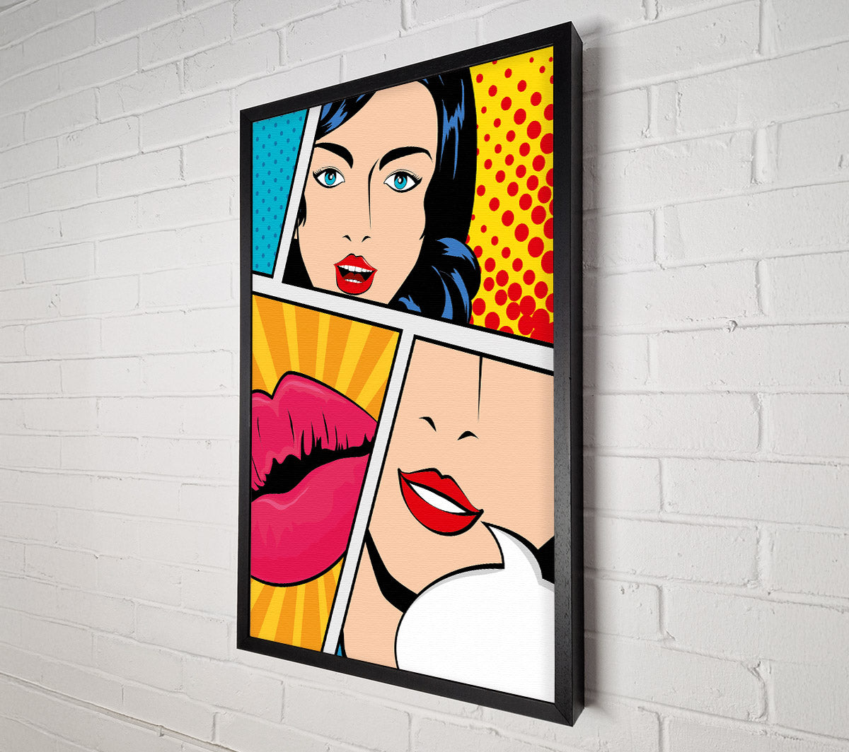 Say What Canvas Wall Art