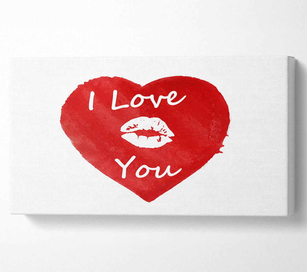 I Love You 2 Canvas Print