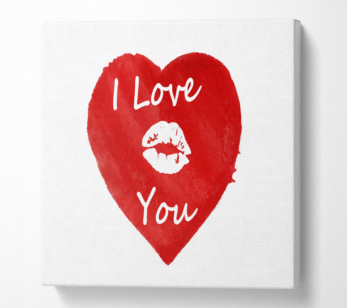 I Love You 2 Canvas Print