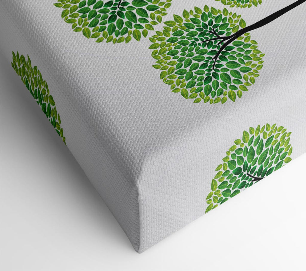 Abstract Trees Canvas Wall Art
