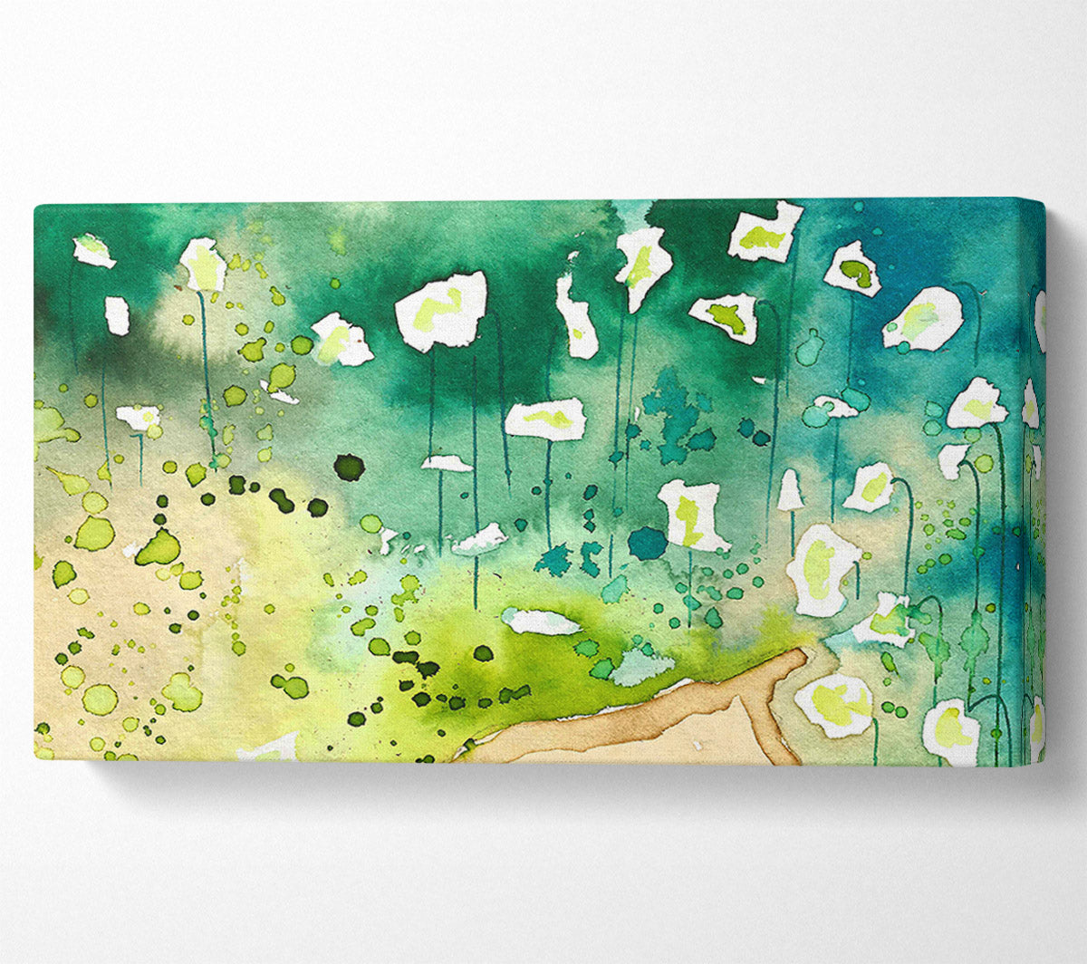 Garden Illusion Canvas Wall Art