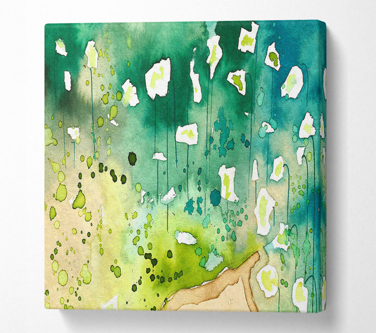 Garden Illusion Canvas Wall Art