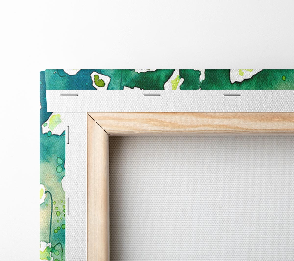 Garden Illusion Canvas Wall Art