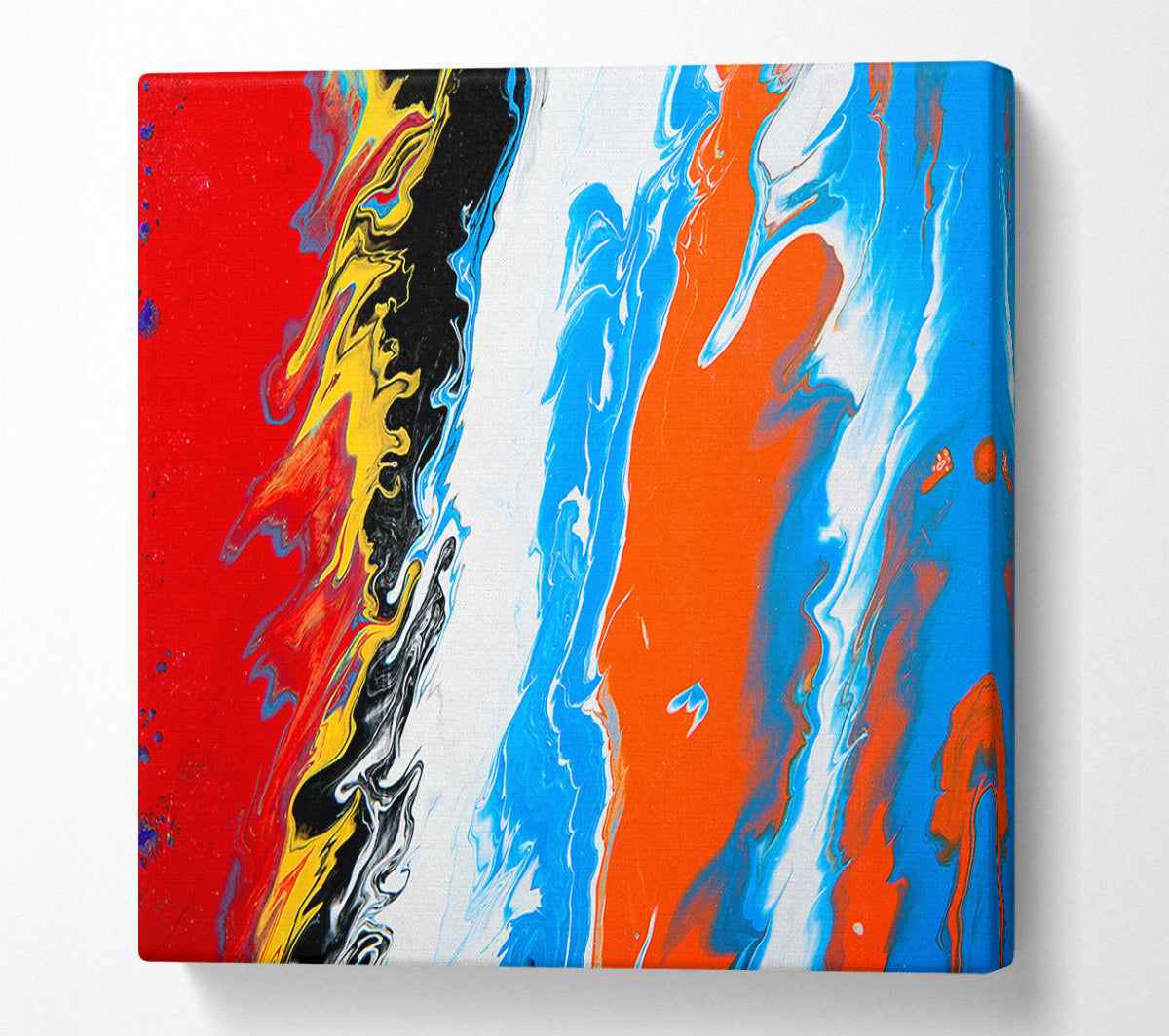 Sea Of Colours 2 Canvas Wall Art