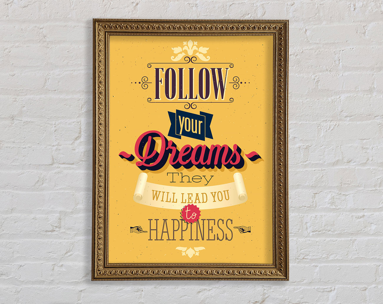 Follow Your Dreams 1 Framed Print