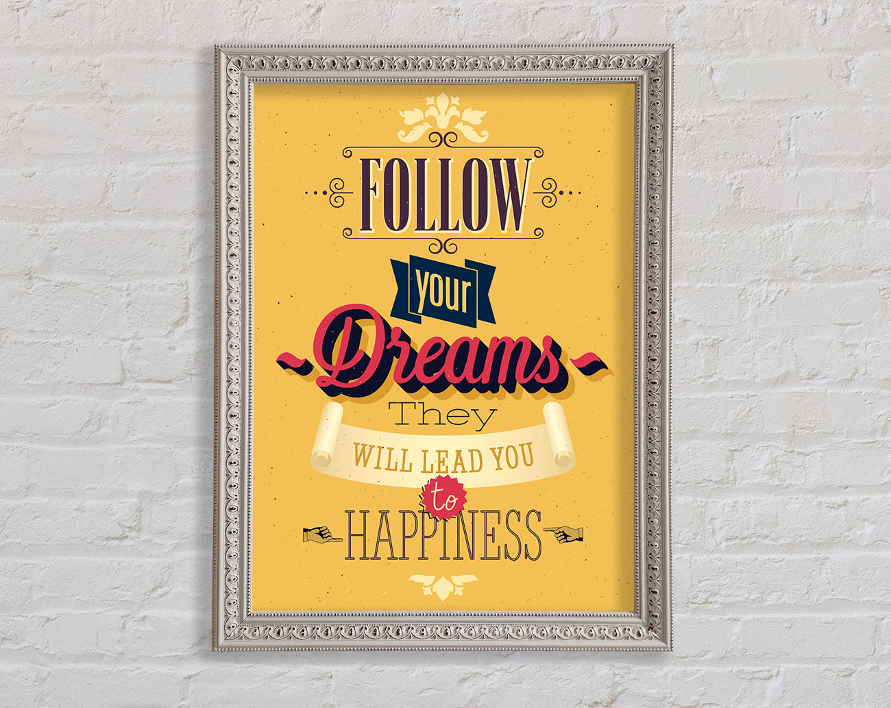 Follow Your Dreams 1 Framed Print