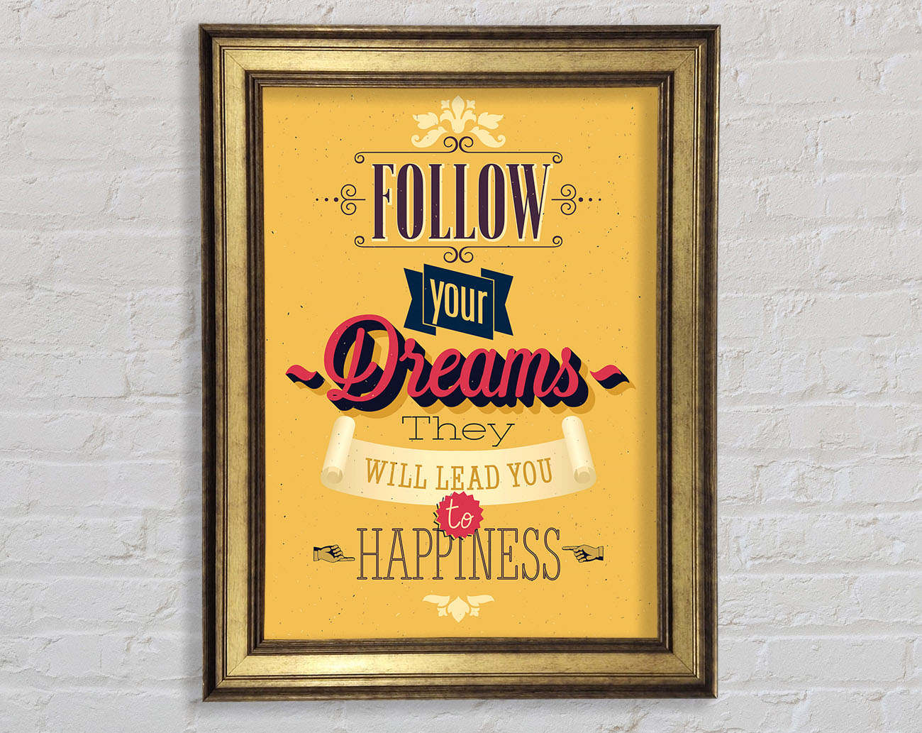 Follow Your Dreams 1 Framed Print